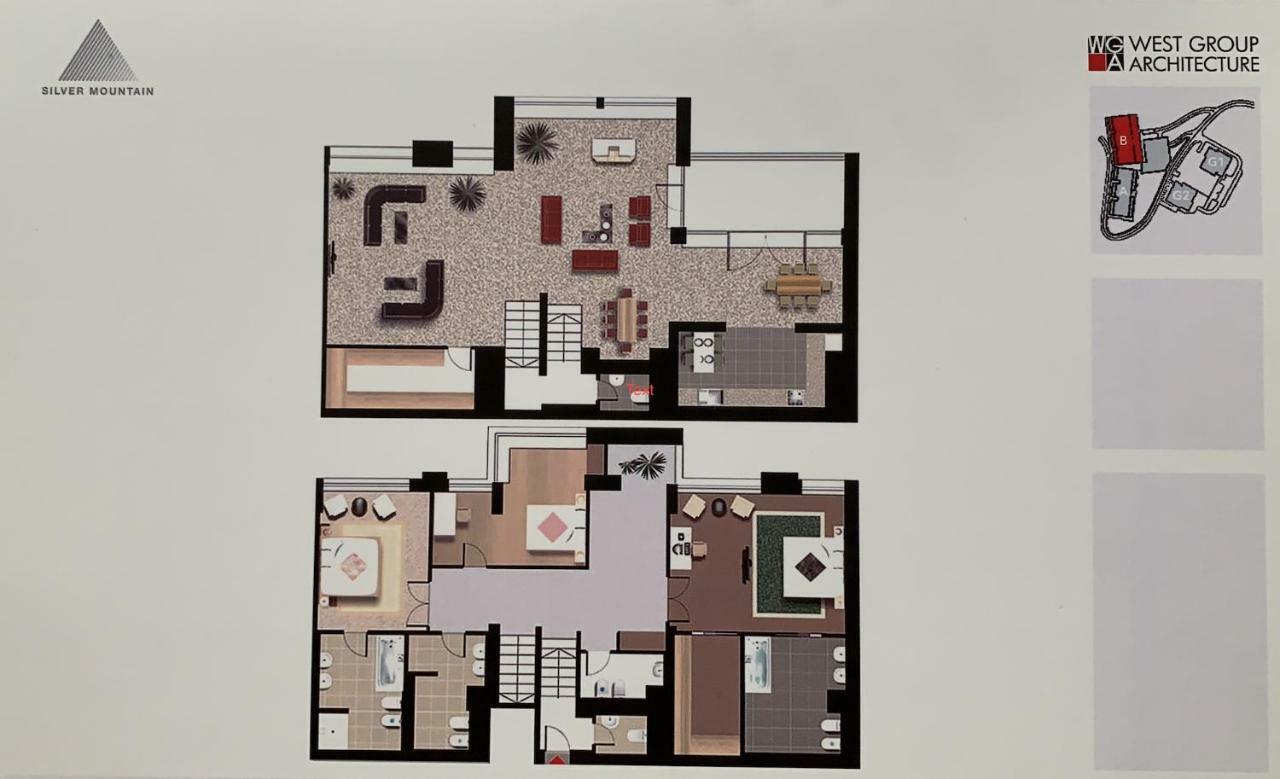 A50 Cape Town Penthouse - Silver Mountain Poiana Brasov Eksteriør bilde